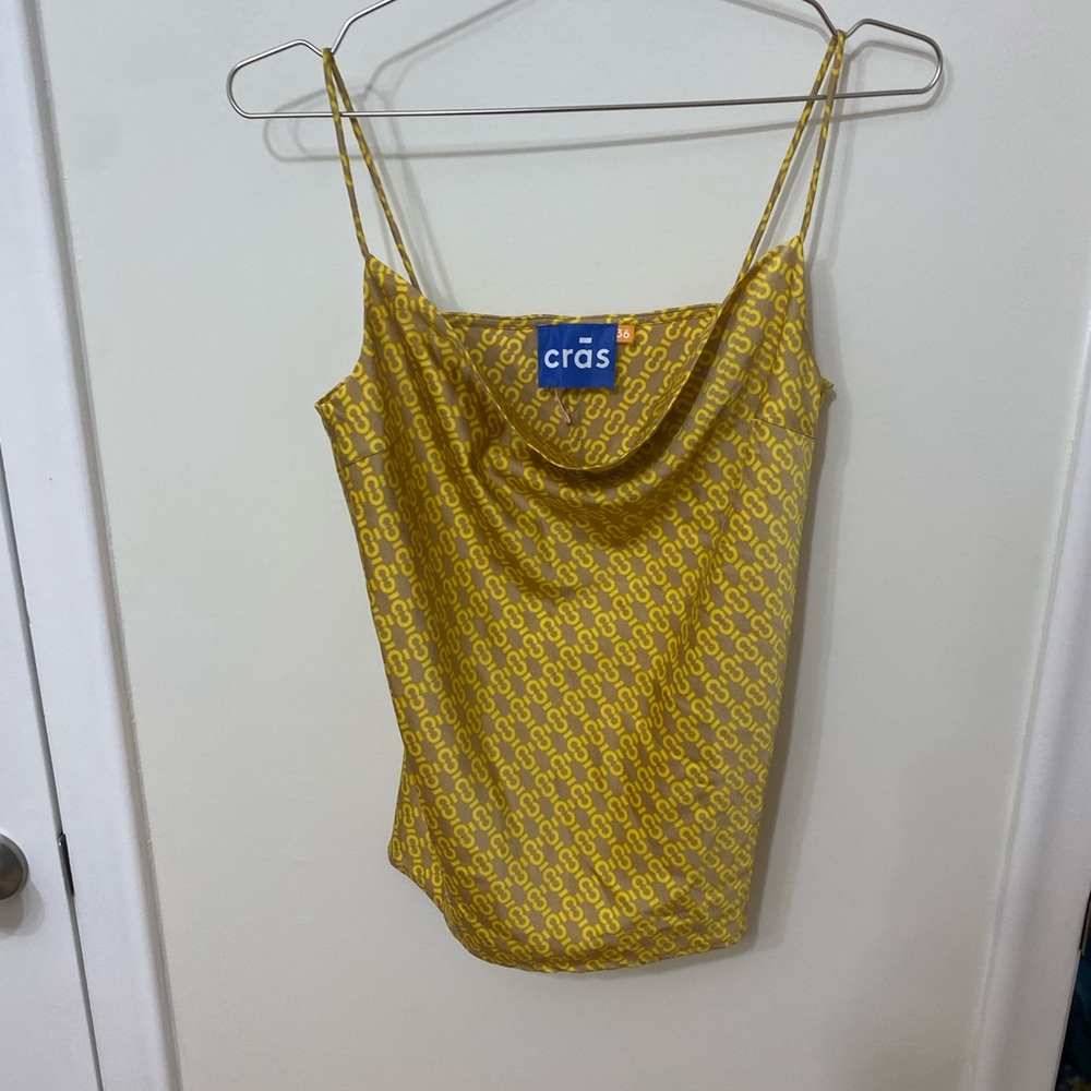 Cras Cph Yellow Camisole Top